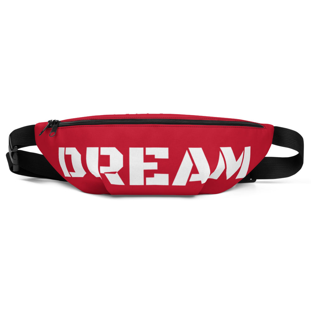 Motivational Red Dream Carry Pack - Dream Believe Achieve Strategies