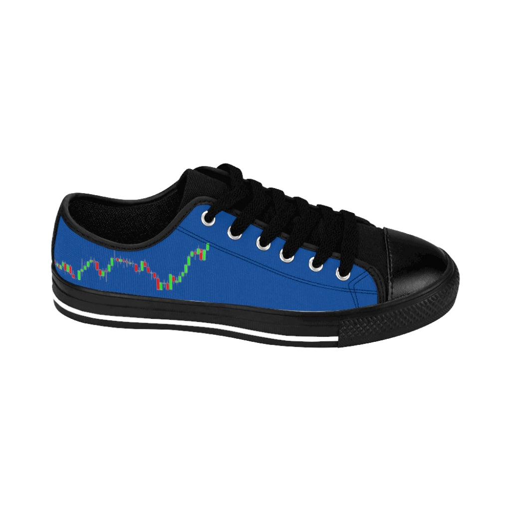 Men's Stock Market Shoes Blue - Dream Believe Achieve Strategies