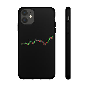 Stockmarket Investor Black Tough Phone Case - Dream Believe Achieve Strategies