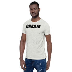 Stock Market Short-Sleeve Unisex T-Shirt - Dream Believe Achieve Strategies