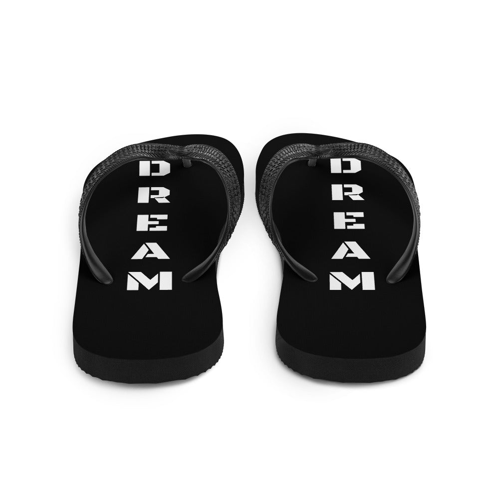 Motivational Flip Flops - Dream Believe Achieve Strategies