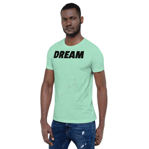 Stock Market Short-Sleeve Unisex T-Shirt - Dream Believe Achieve Strategies