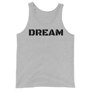 Dream Unisex Tank Top (Black) - Dream Believe Achieve Strategies