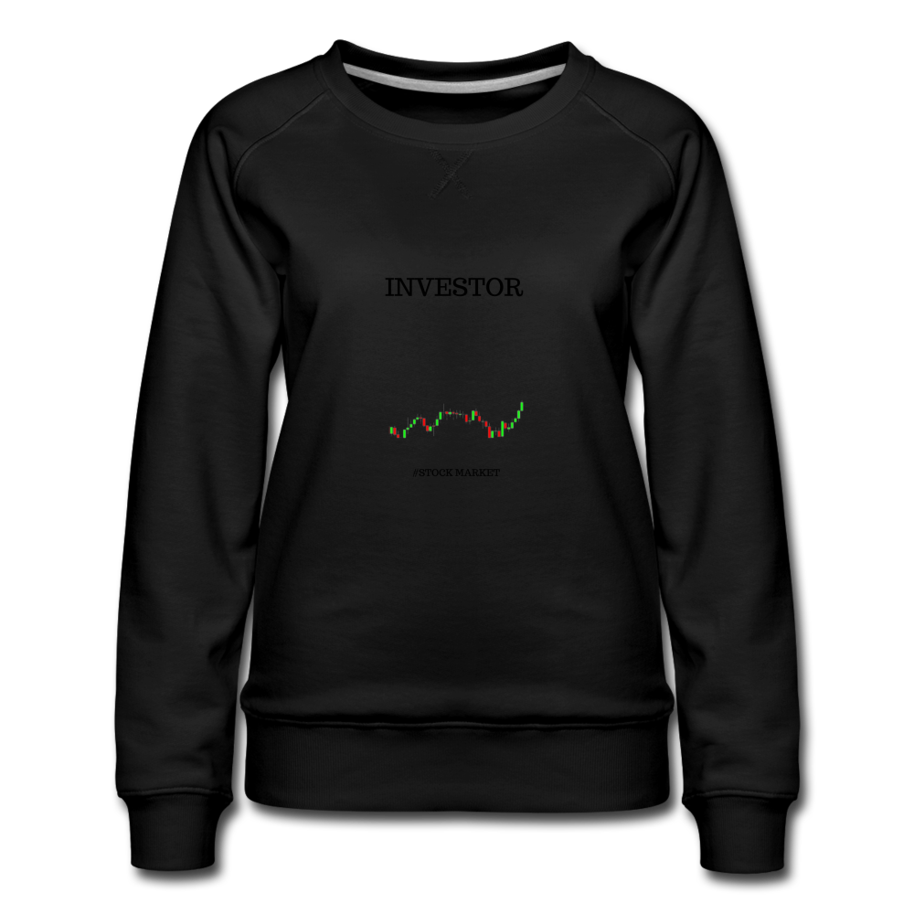 Women’s Investor  Sweatshirt - black