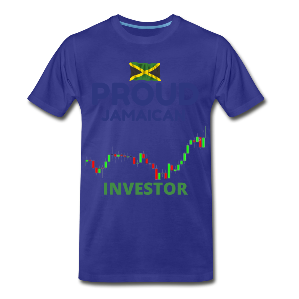 Men's Proud Jamaican Investor Premium T-Shirt - royal blue