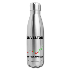 Investor Stainless Steel Water Bottle - silver