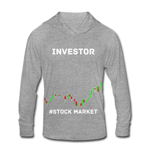 Investor Unisex Tri-Blend Hoodie Shirt - heather gray
