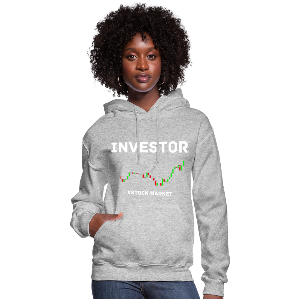 Women's investors Hoodie - heather gray