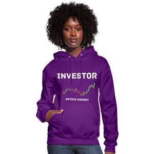 Women's investors Hoodie - purple