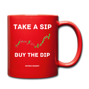 Take a sip Buy the Dip Mug - red