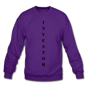 Investor Unisex Crewneck Sweatshirt - purple