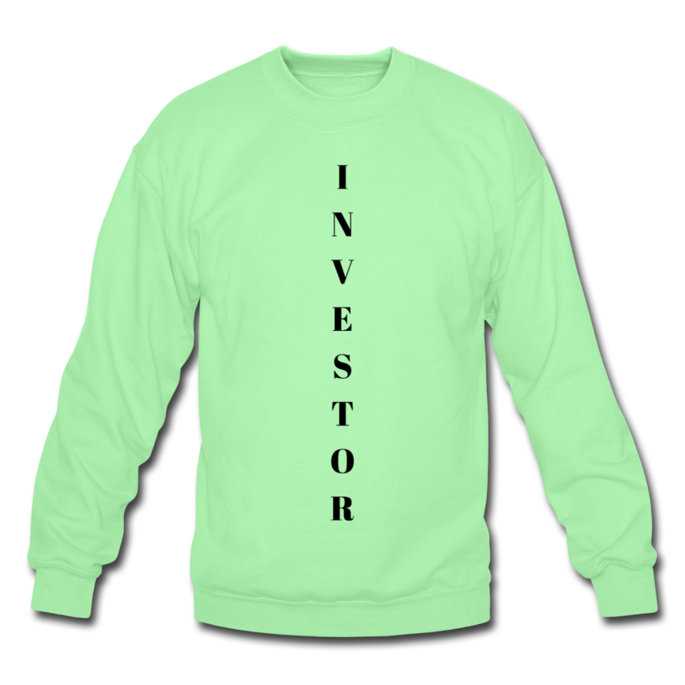Investor Unisex Crewneck Sweatshirt - lime