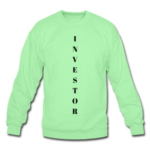 Investor Unisex Crewneck Sweatshirt - lime
