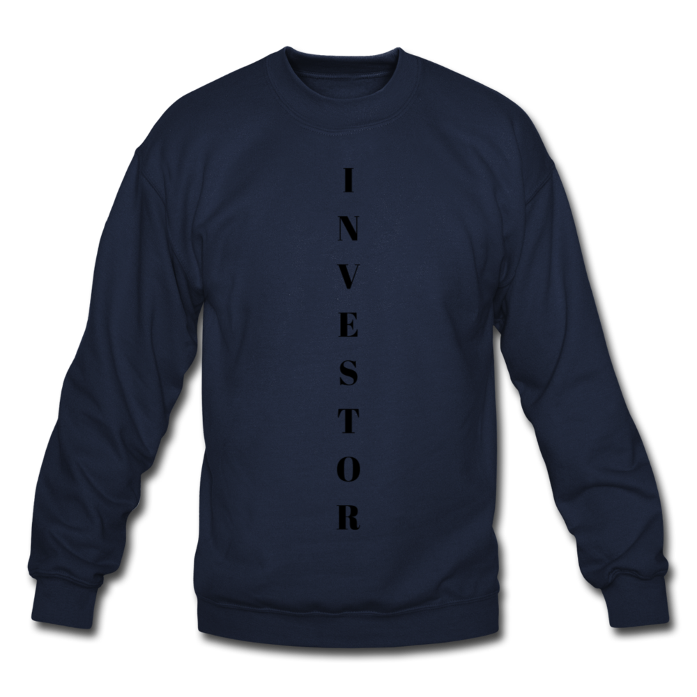Investor Unisex Crewneck Sweatshirt - navy