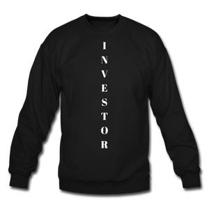 Investor Unisex Crewneck Sweatshirt - black