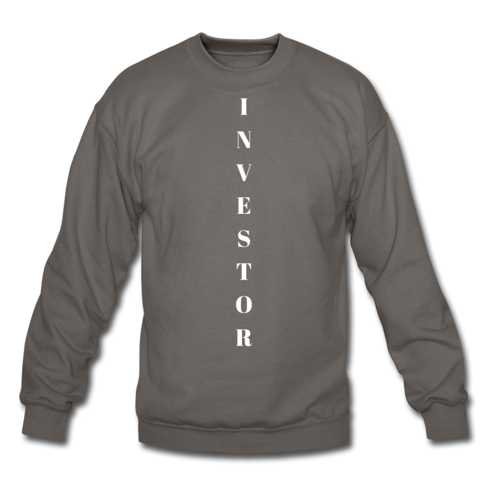 Investor Unisex Crewneck Sweatshirt - asphalt gray