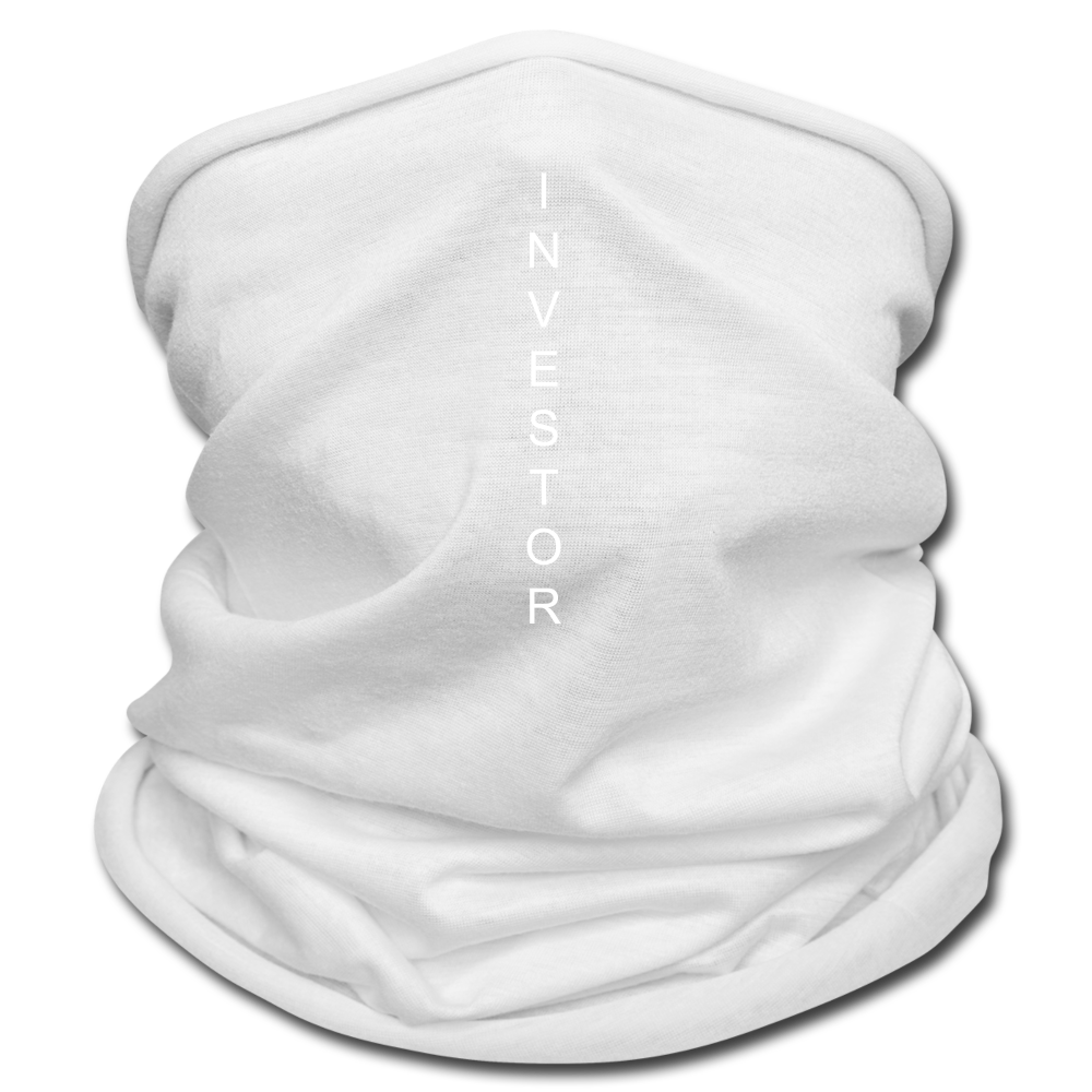 Investor Face Covering - white