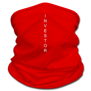 Investor Face Covering - red